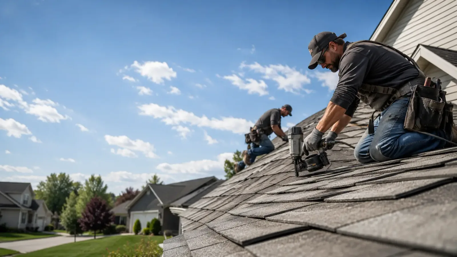 Storm Damage Roof Repair in Green Forest, AR near me